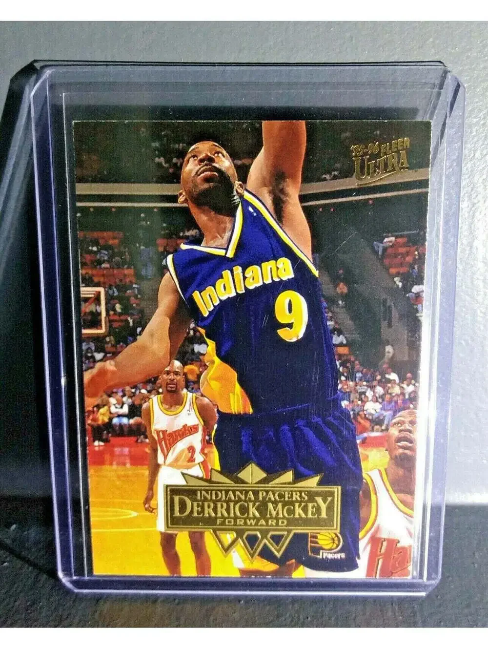 1995-96 Derrick McKey Fleer Ultra #75 Basketball Card